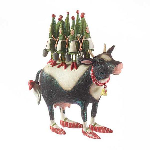 12 Days 8 Maids a-Milking Ornament by Patience Brewster-0
