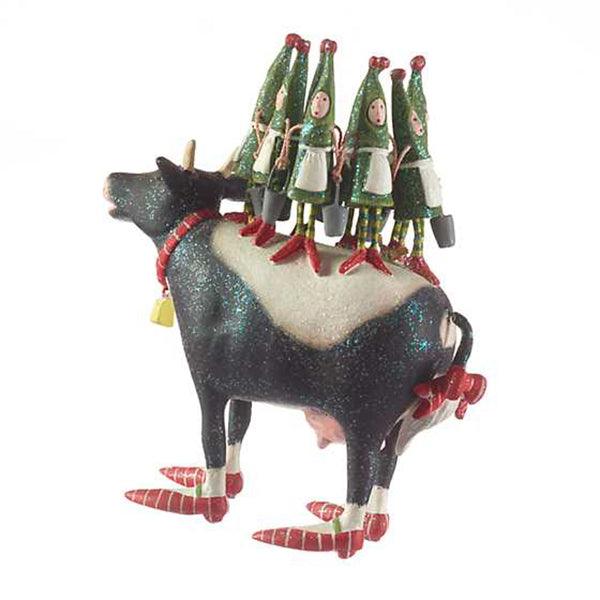 12 Days 8 Maids a-Milking Ornament by Patience Brewster-2