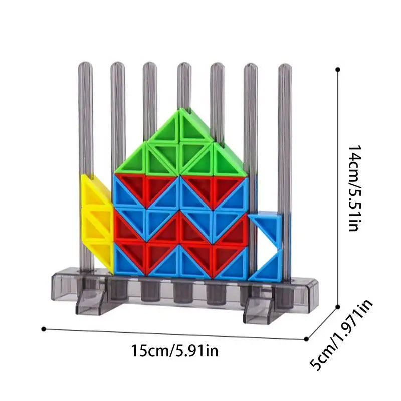 3D Puzzle Jigsaw Tangram Brain Teasers Toy Tangram Jigsaw Shapes Puzzle Card Game Learning Educational Toys for Children