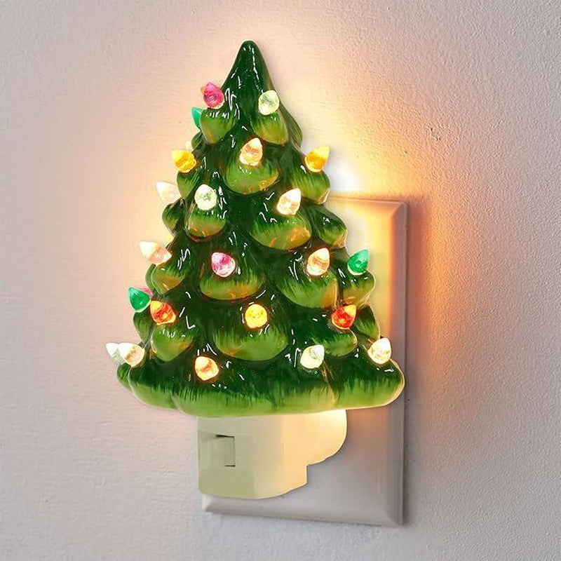 Christmas Tree Lights Lamps Christmas Decoration Night Lights Bedside Lamps Socket Night Lights Holiday Gifts Christmas Gifts
