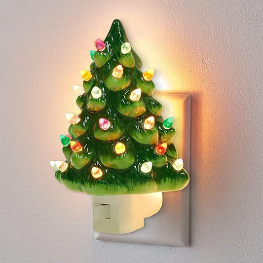 Christmas Tree Lights Lamps Christmas Decoration Night Lights Bedside Lamps Socket Night Lights Holiday Gifts Christmas Gifts
