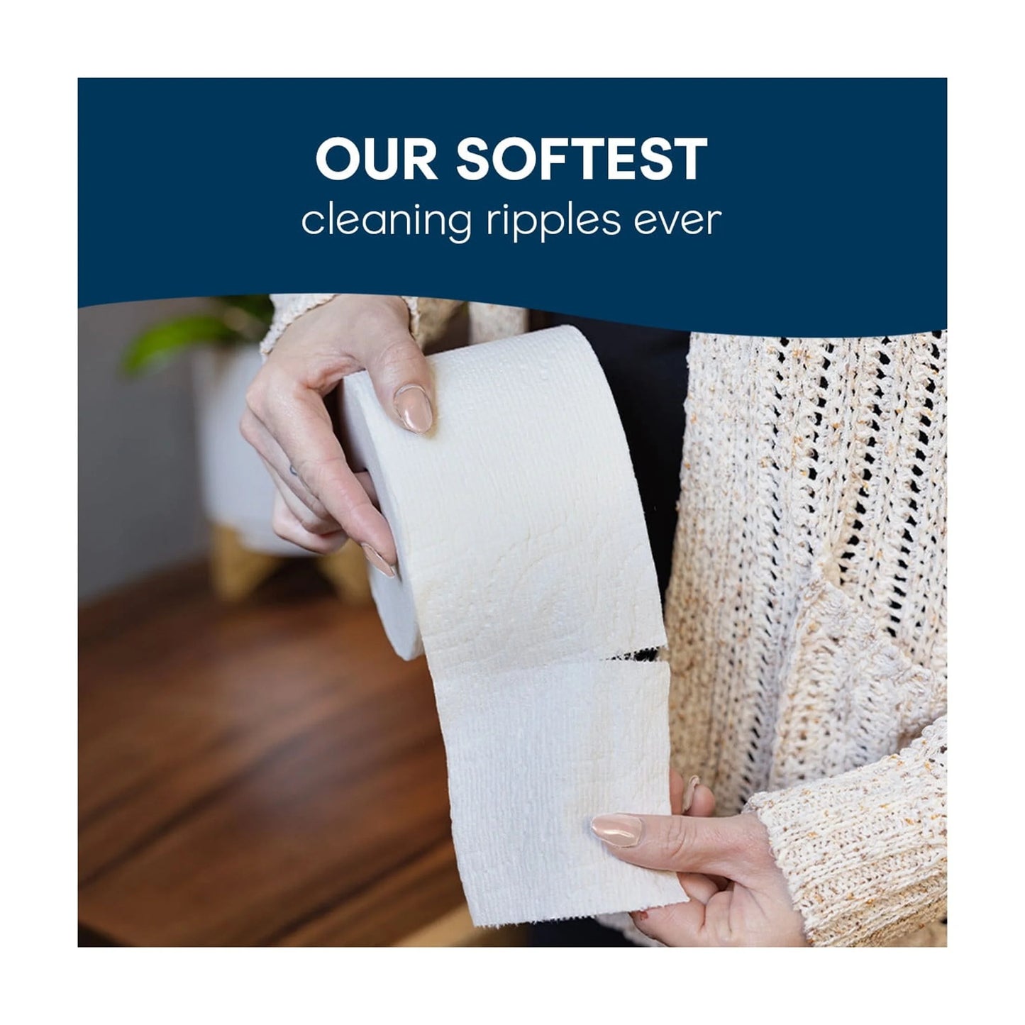 Ultra Comfort Toilet Paper, Soft Toilet Tissue, 12 Mega Rolls