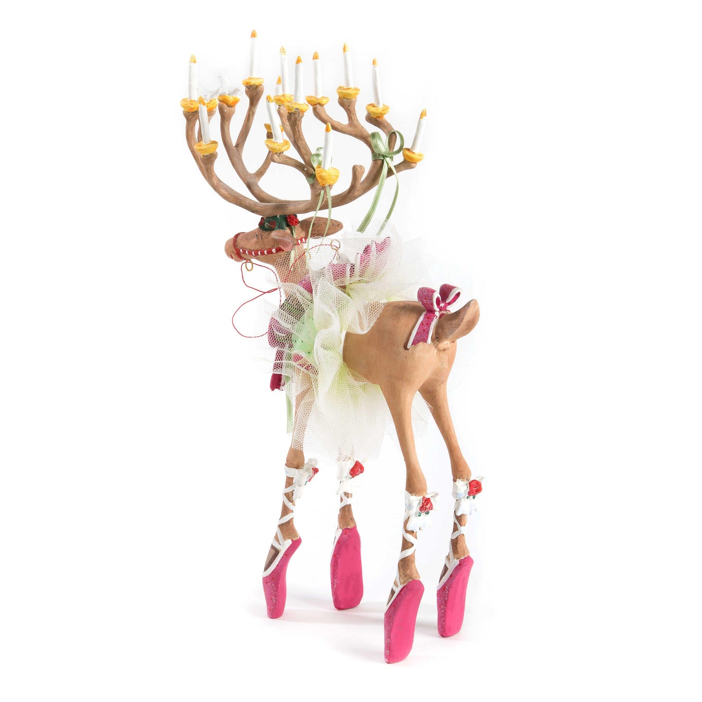 Dash Away Dancer Reindeer Figure by Patience Brewster-1